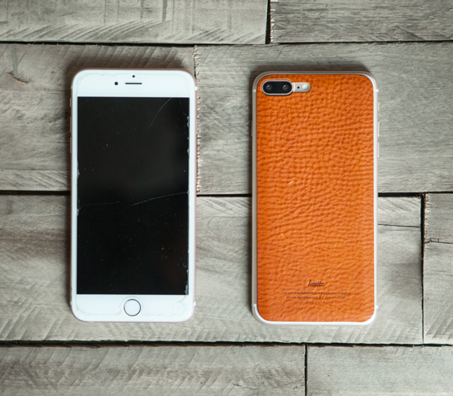 가죽공방 헤비츠 : Hevitz 3781 스마트폰 레더스킨 (아이폰7+)Smartphone Leather Skin for iPhone7 Plus MX