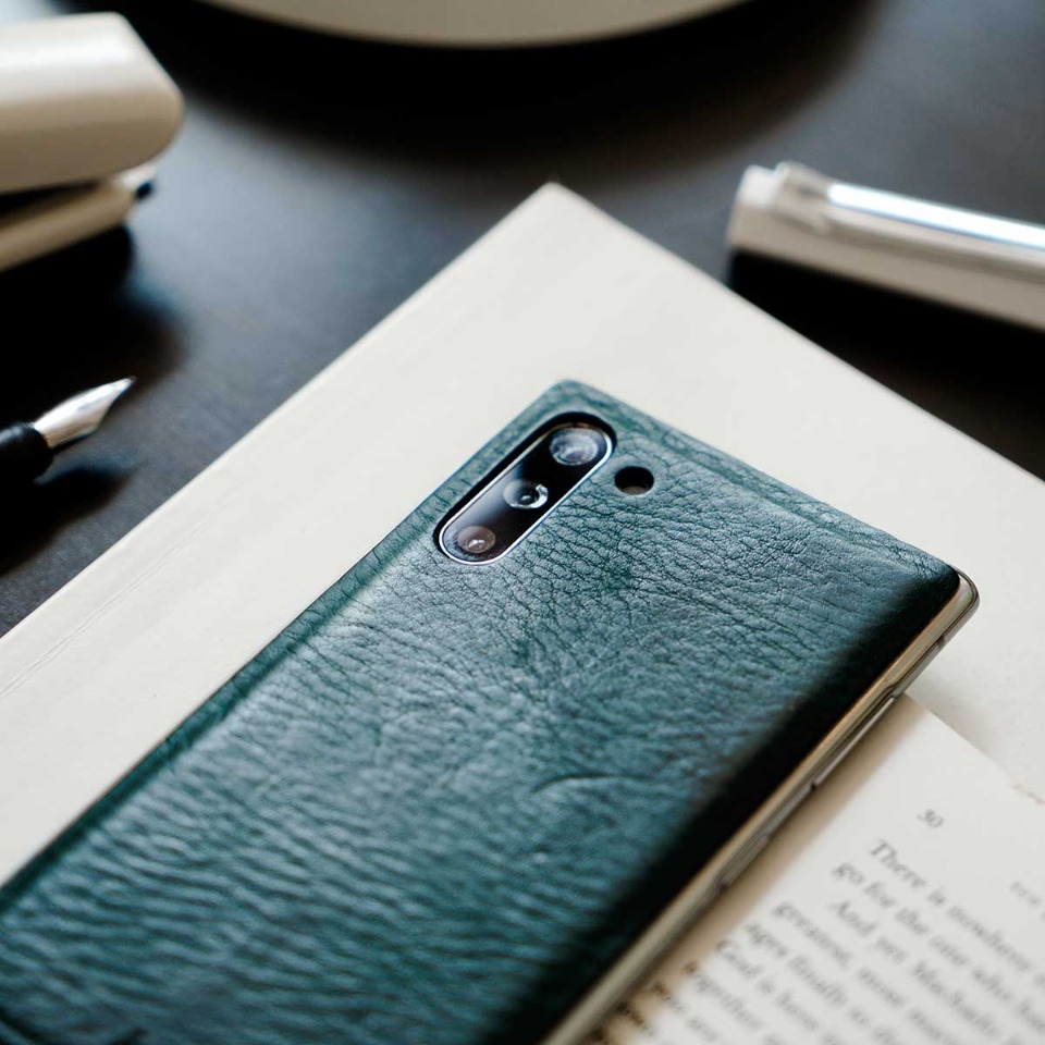 가죽공방 헤비츠 : Hevitz 3788 스마트폰 레더스킨 갤럭시 노트10Smartphone Leather Skin for Galaxy Note10